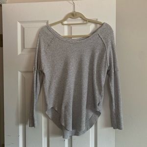 Aritiza Tna Baby Waffle Long sleeve shirt